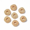 Brass Beads KK-P223-30G-4