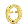 Brass Cuff Rings for Women RJEW-E294-02G-03-2