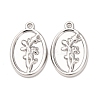 304 Stainless Steel Pendants STAS-I358-12P-08-1