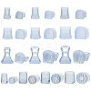 13 Pairs 13 Style PVC High Heel Stoppers Protector AJEW-GF0005-22A-1
