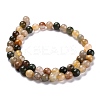 Natural Rutilated Quartz Beads Strands G-O198-03B-2