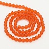 Faceted(32 Facets) Round Glass Beads Strands X-EGLA-J042-4mm-18-2