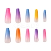 ABS Plastic Full Cover Press On False Nails DIY-CJC0006-14-1