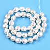Natural Cultured Freshwater Pearl Beads Strands PEAR-G007-14-01-3
