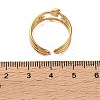 304 Stainless Steel Cuff Open Rings SA-CBAD22F-01G-F-2