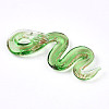 Handmade Gold Sand Lampwork Big Pendants LAMP-T023-11D-2