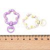 10Pcs Spray Painted Alloy Swivel Snap Hook Clasps FIND-FS0004-56-5