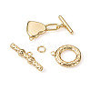  Jewelry 10 Sets 5 Styles Brass Toggle Clasps KK-PJ0001-25-13