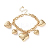Alloy Charm Bracelets BJEW-S180-01G-4