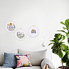 DIY Flower Embroidery Kits DIY-GL0004-115-6
