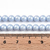 Baking Paint Pearlized Glass Pearl Bead Strands HY-N002-5mm-C04-5