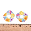 Printed Acrylic Pendants OACR-T028-08A-3
