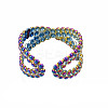 Criss Cross Cuff Rings RJEW-N038-004-3
