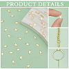 300Pcs Brass Chain Tabs FIND-BC0013-88-4
