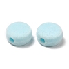 Flocky Acrylic Beads OACR-C018-05-3