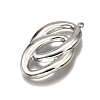 304 Stainless Steel Pendants STAS-M116-04P-2