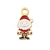 Christmas 304 Stainless Steel Enamel Pendants LS-STAS-I356-02G-01-1