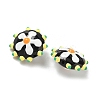Baking Paint Glass Enamel Beads LAMP-S080-03F-3