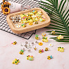 120Pcs DIY Bees & Daisy Shape Sofa Foam Nails Making Kits DIY-CD0001-12P-3