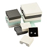 Square Cardboard Paper Jewelry Box CON-D014-02C-01A-4