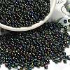 FGB 6/0 Grade A Round Glass Seed Beads SEED-Q008-4mm-F605-1