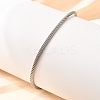 304 Stainless Steel Bangles for Women Men BJEW-Z131-01P-3