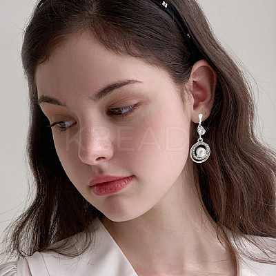 20Pcs 2 Colors Brass Clip-on Earring Findings KK-SP0002-51-1
