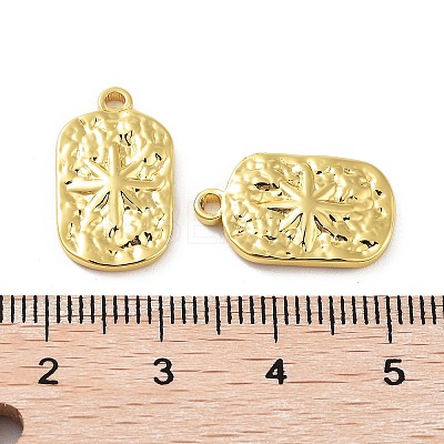 304 Stainless Steel Pendants STAS-F304-01G-04-1