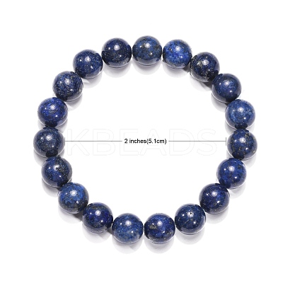 Valentine Day Gift for Husband Stretchy Gemstone Bracelets BJEW-G073-51mm-15-1