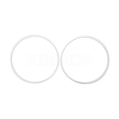 Brass Linking Rings KK-Y003-03K-S-1
