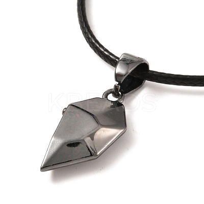 Rack Plating Alloy Heart Pendant Necklaces Sets NJEW-B081-07B-1