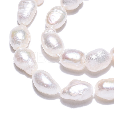 Natural Cultured Freshwater Pearl Beads Strands X1-PEAR-N014-06B-1