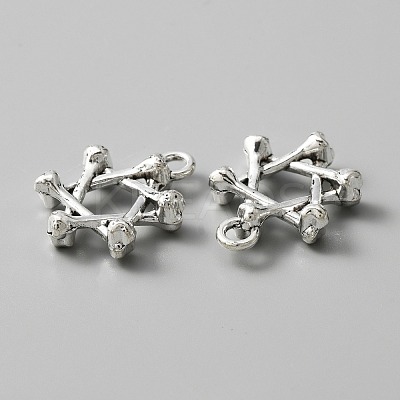 Tibetan Style Alloy Pendants FIND-CJC0012-046-1