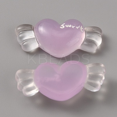 Transparent Resin Cabochons RESI-WH0035-04D-1