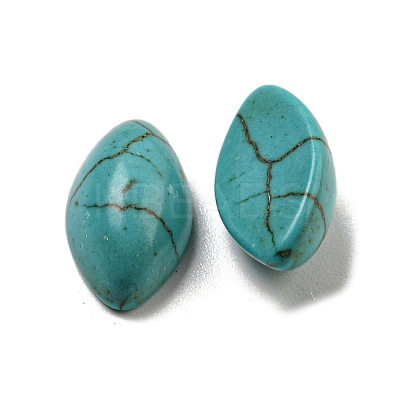 Synthetic Turquoise Cabochons G-B070-30-1