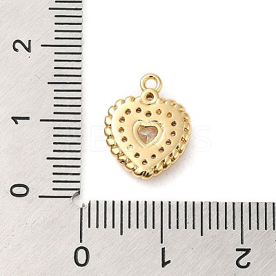 Brass Micro Pave Cubic Zirconia Pendants LS-KK-E082-04G-1