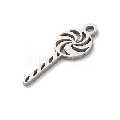 Anti-Tarnish 201 Stainless Steel Pendants LS-STAS-Q015-06P-1
