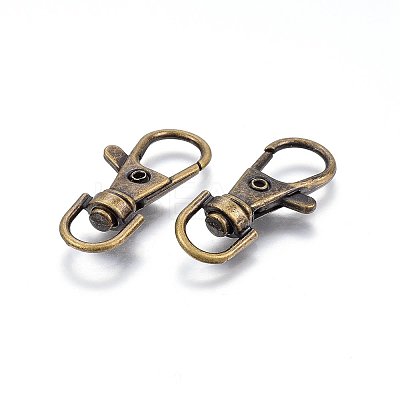 Tibetan Style Alloy Swivel Clasps LS-X-PALLOY-F210-02AB-1