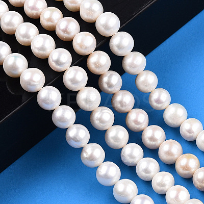 Natural Cultured Freshwater Pearl Beads Strands PEAR-N016-07A-1