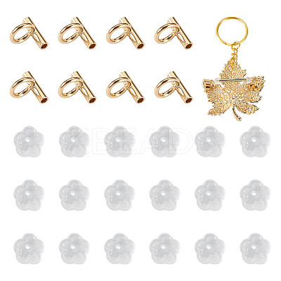 Brass Tube Bails DIY-TA0014-37A-G-1