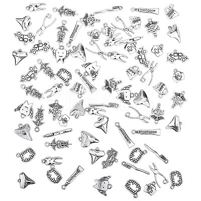 Tibetan Style Alloy Pendants TIBEP-PH0001-16AS-RS-1