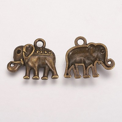 Tibetan Style Alloy Charms Pendants LS-TIBEP-A124745-AB-FF-1