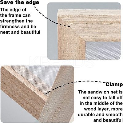 Wooden Paper Making DIY-WH0171-49A-1