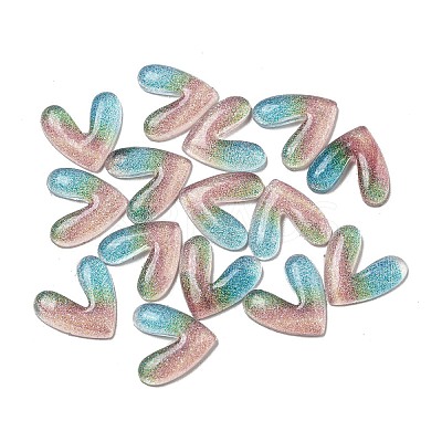 Luminous Transparent Resin Decoden Cabochons RESI-D013-17B-1