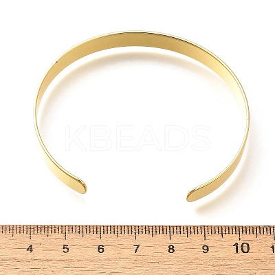 Brass Cuff Bangle LS-BJEW-P168-E03-1