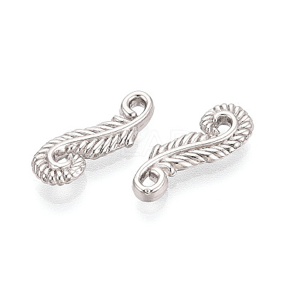 304 Stainless Steel Pendants STAS-N114-52P-1