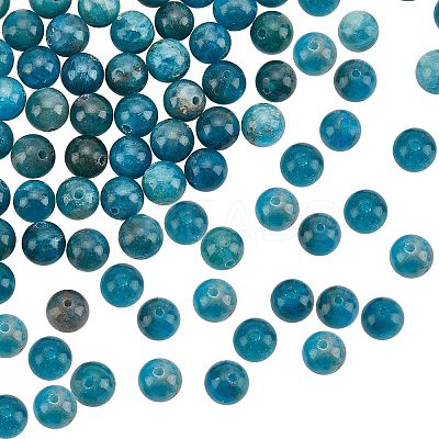 Natural Apatite Beads Strands G-OC0002-60A-1