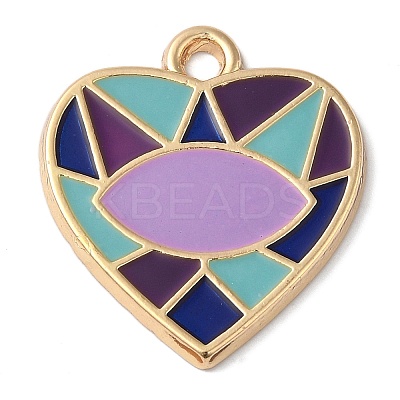 Zinc Alloy Enamel Pendants LS-ENAM-Z013-01D-01-1