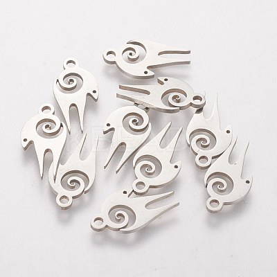 Tarnish Resistant 201 Stainless Steel Pendants STAS-Q201-T485-1