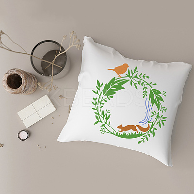 PET Hollow Out Drawing Painting Stencils DIY-WH0405-0095-1